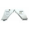Porte de Boite a Outils Chrom&eacute; Peugeot 103 VS LS LVS SP SPB SPR R&eacute;servoir 3L7 (M&eacute;tal - la Paire)