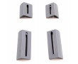 Clips Protecteur Avant + Arri&egrave;re Gris Porte Bagage Peugeot 102 103 ML MV VS - Jeu de 4