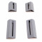 Clips Protecteur Avant + Arrière Gris Porte Bagage Peugeot 102 103 ML MV VS - Jeu de 4