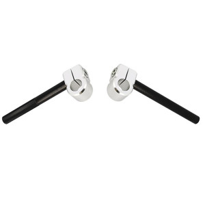 Guidon Bracelet Doppler Cyclo 28mm Alu noir Taill&eacute; masse