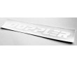 Autocollant Doppler Chrome pour silencieux pot d'&eacute;chappement