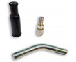 Kit Coude 40&deg; Carburateur Dellorto PHBG PHBH SHA VHS (avec Tendeur et cap)