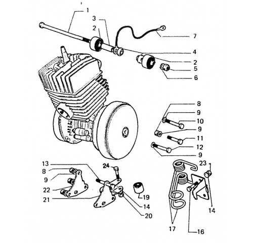FIXATION MOTEUR