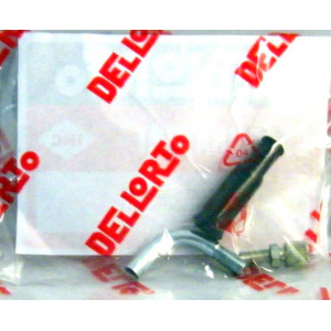 Coude Carburateur Dellorto 90&deg; SHA (court) - Kit Complet