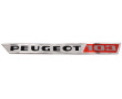 D&eacute;cor Elytre Droit Fond Chrom&eacute; Gauffr&eacute; Peugeot 103 S-LS-VS-LVS (Stock d'&eacute;poque)