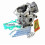 Carter Moteur MBK 51 AV10 Motob&eacute;cane 41 Type Origine Complet