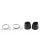 Kit Cache poussière de Fourche Peugeot 103 SPX RCX SP FOX avec Collier - Paire