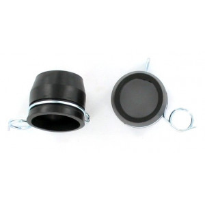 Kit Cache Poussi&egrave;re de Fourche Peugeot 103 SP SPX RCX Racing T16 avec Collier - Paire
