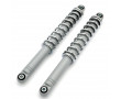 Amortisseurs Arri&egrave;res 345mm Paioli Gris/Chrome MBK 51 - La Paire