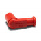 Capuchon Antiparasite Bougie Comp&eacute;tition Malossi Coud&eacute; Complet Rouge Silcone