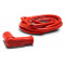 Cable Antiparasite Comp&eacute;tition Malossi Coud&eacute; Complet Rouge Bobine - Bougie a Olive
