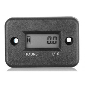 Compteur d'Heure / Temps Moteur Pour Moto Cyclo Scooter Cross 2T/4T (pr&eacute;cision 1/10)