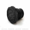 Bouchon r&eacute;servoir Essence Cyclo Peugeot 103 - &Oslash;30mm Plastique Noir avec Logo Lion