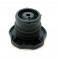 Bouchon réservoir Essence Cyclo Peugeot 103 - Ø30mm Plastique Noir annelé Estampillé