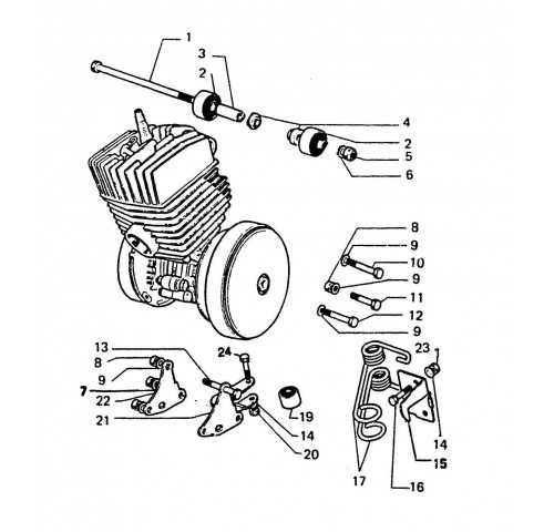 FIXATION MOTEUR