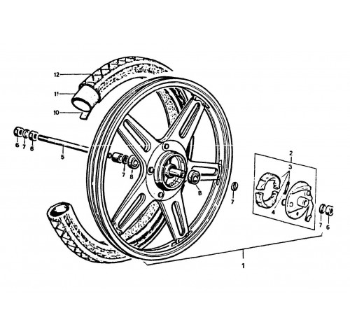 ROUE AVANT
