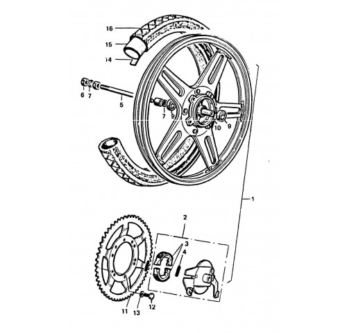 ROUE ARRIERE