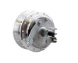 Moyeu de Roue Avant Peugeot 103 SP MVL Vogue 104 Leleu Complet - 28 Trous &Oslash; 80mm Axe de 12mm (Avec frein et Axe)