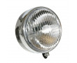 Phare Rond Noir Vitre Clair 148mm Avec Interrupteur Mobylette MBK Motob&eacute;cane Peugeot / Moto Vintage (Optique complet)