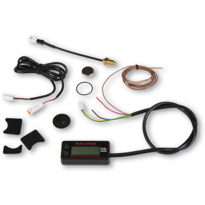 Compte Tours Digital Malossi Rapid Sens System RPM + Sonde Temp&eacute;rature + Temps Moteur