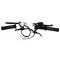Kit poign&eacute;e Gauche + Droite Type Domino Peugeot 103 SPX RCX Clip avec Commodo CEV