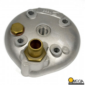 Culasse Omega Luxe Minarelli AM6 50cc Alu Sur-Compress&eacute; pour Kit + Origine NOS
