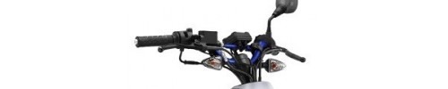 Commande et accessoire guidon scooter