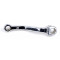 Paire de Manivelle Pédalier 140mm MBK 51 41 Mobylette Motobécane Chrome - Déport 40mm