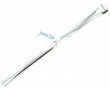 Barre de Renfort Cadre Peugeot 103 RCX SPX - Chrom&eacute; Droite Ronde - R&eacute;glable