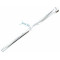 Barre de Renfort Cadre Peugeot 103 RCX SPX - Chrom&eacute; Droite Ronde - R&eacute;glable