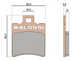 Plaquette de Frein Malossi MHR Synt Booster / Nitro / MBK Magnum XR Brembo / Grimeca Homologu&eacute;s - Paire