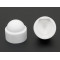 Capuchon de Protection Ecrou 13mm Blanc  Plastique / Fourche Peugeot 103 Plastique