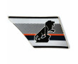 D&eacute;cors Droit de Boite &agrave; Outils Gris / Ivoire Persan Peugeot 103 SP ML MVL SV L2 LS SL SVL (NOS)