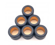 Jeu de 6 Galets Renforc&eacute; Omega &Oslash; 16x13 - 27 Grammes / 4.50g (Peugeot / Piaggio / Malossi)