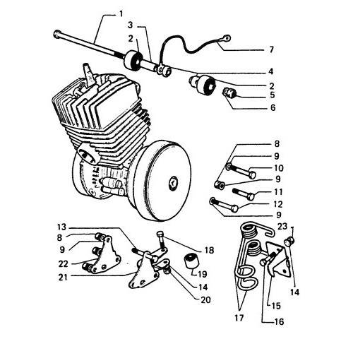 FIXATION MOTEUR