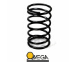 Ressort de Pouss&eacute;e Omega Scooter Minarelli MBK Booster / Nitro - Noir + 30%