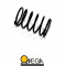 Ressort de Poussée Omega Scooter Minarelli MBK Booster / Nitro - Noir + 30%