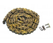Chaine Moto 420 Renforc&eacute; Or Omega  - 126 Maillons (Stock d'&eacute;poque)