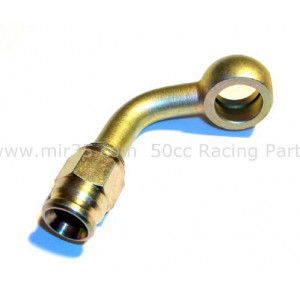 Banjo Embout Durite de Frein Aviation Exact - Coud&eacute; a 70&deg; (Complet)