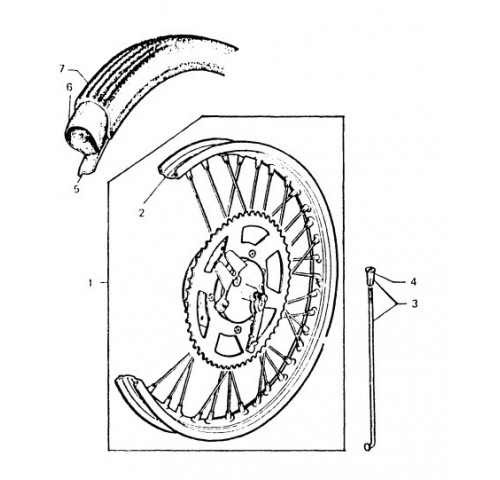 ROUE ARRIERE
