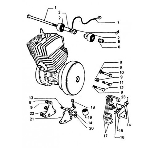 FIXATION MOTEUR