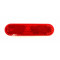 Catadioptre long Rouge Universel Moto Cyclo plat à Coller 95mm x 24mm - fixation double face mousse