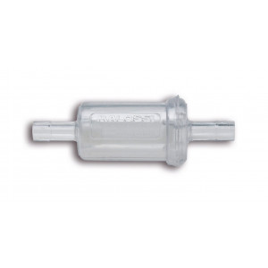 Filtre &agrave; Essence Plastique Cylindrique Transparent &Oslash; 6mm (a L'unit&eacute;) - Malossi