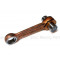 Bielle Cyclo Comp&eacute;tition JDR Vilebrequin G1 / G2 bidalot - 85mm x 10mm Cage 16x21x 10 Argent