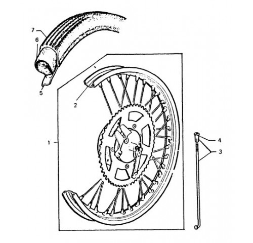 ROUE ARRIERE