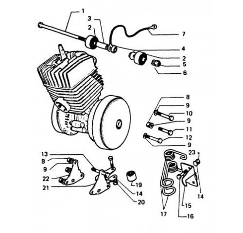 FIXATION MOTEUR
