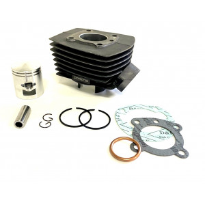 Cylindre Piston Peugeot 103 Carenzi Alu 3T - Remplacement d'Origine Fixation Bride