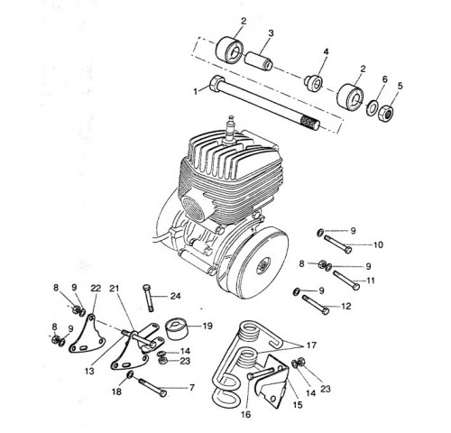FIXATION MOTEUR
