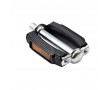 P&eacute;dale Mobylette Peugeot Motob&eacute;cane MBK Solex - Noir Union 687H + Catadioptre (Paire)