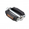 Pédale Mobylette Peugeot Motobécane MBK Solex - Noir Union 687H + Catadioptre (Paire)